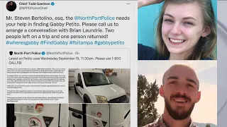 North Port PD calls on Brian Laundrie to talk after Utah police release new report on Gabby Petito