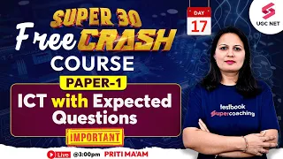 UGC NET Paper 1 | UGC NET Paper 1 ICT Most Expected Questions Revision | Priti Ma'am
