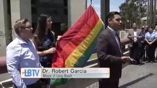 i-Clip - Mayor Garcia Raises Pride Flag Celebrating Marriage Equality