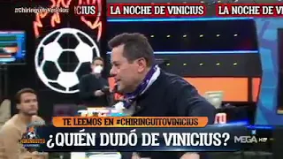 "¡¡Y VINICIUS PA' CUANDO!!" RONCERO BAILA en la CARA de CRISTÓBAL SORIA #Chiringuito#Vinicius #viral