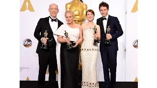 OSCARS 2015 Best moment: Eddie Redmayne Best Actor