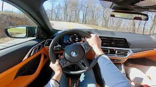 2022 BMW M4 Competition xDrive | POV Mountain Road Test Drive (Exhaust Audio)