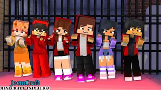 APHMAU, JJ MAIZEN, MIA, CASH, AARON | SHUFFLE DANCE | HERO TONIGHT DANCE -  Minecraft Animation