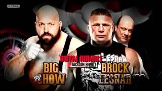 WWE Royal Rumble 2014 Match Card: Big Show vs Brock Lesnar [HD]