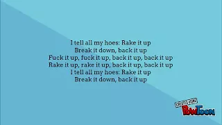 Nicki Minaj  Yo Gotti   Rake It Up OnScreen Lyrics
