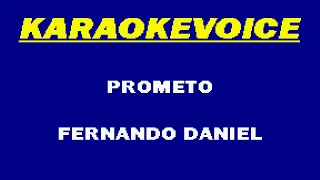 PROMETO Fernando Daniel Karaoke