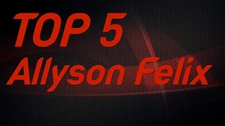 Top 5 | Allyson Felix Individual IAAF World Championships Gold Medals