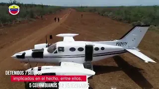 Incautado un avión y pista clandestina, gracias a los Cuadrantes de Paz