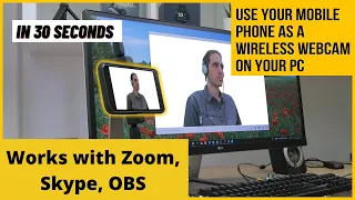 Use Mobile Phone as Webcam For your PC in 30 Seconds #Shorts