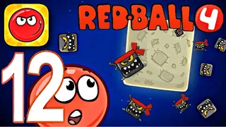 Red Ball 4 Mobile - Gameplay Walkthrough Part 12 ( levels 56-60) (iOS - Android)