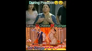 Santu❤Cheete❤Pushpe dance for Anuseena sagai😍😍😍😍MADDAM SIR😍😍