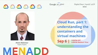 Cloud Run, part 1: understanding the containers and virtual machines (Aliane Abdenour)