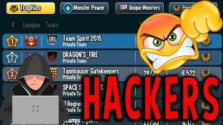 Monster Legends HACKERS in the RANKING 😱 TOP GLOBAL RIP