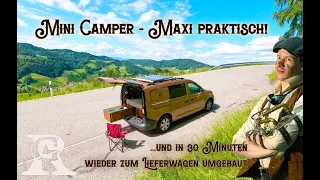 Wenn ein Tüftler einen Mini-Camper baut...