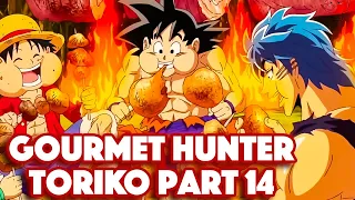 Toriko In The Multiverse Of Anime | Toriko vs Luffy and Son Goku | Toriko Part 14