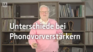 Unterschiede bei Phonoverstärkern