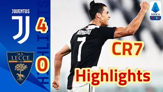 Juventus vs Lecce [4-0] | Ronaldo, Dybala and Higuain Secure the Three Points | Serie A TIM. HD 2020