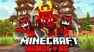 100 Players Simulate SAMURAI Civilization in Hardcore Minecraft!