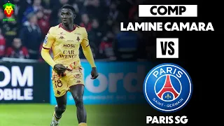 Lamine Camara vs PSG | 1 assist en 28 minutes