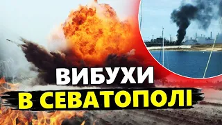 ТЕРМІНОВО! Вибухи у КРИМУ / Окупанти задіяли АВІАЦІЮ / ВІДЕОКАДРИ