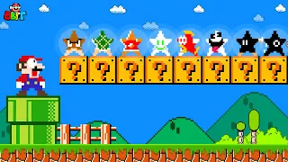 Super Mario Bros. but there are MORE Custom Super Star All Enemies!