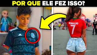 É Por isso que o Filho de CR7 vestiu a Camisa da Seleção Mexicana