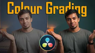 Davinci Resolve me Color Grade kaise kare | Best and easy way to Color Grade your videos | in Hindi