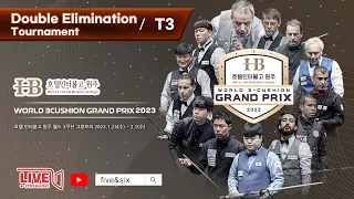 [Table 3] Hotel Inter Burgo Wonju World 3-Cushion Grand Prix 2023 - Double elimination Tournament