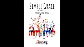 Simple Grace (Marching Band, Grade 2) - Jason K. Nitsch