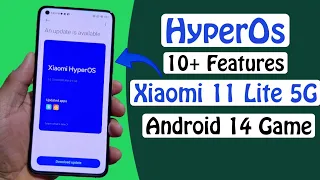 HyperOs Xiaomi 11 lite 5G NE 10+ Features