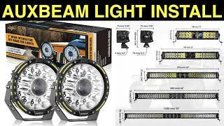 How to Install Auxbeam Lights (Mounting and Wiring)