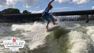 Keenan Flegel - Pro Men Wakesurf Champion - 2018 Wakesurf Nationals