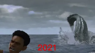 MOSASAURUS EVOLUTION 2015 - 2022 CRAZY DINOSAUR KING OF DINO