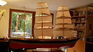 Building the Barque NUERNBERG - The Brace Winches