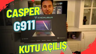 Casper Excalibur G911 Laptop Kutu Açılışı Freedos Windows 11 Nasıl Kurulur GTA 5 Performans RTX 4060