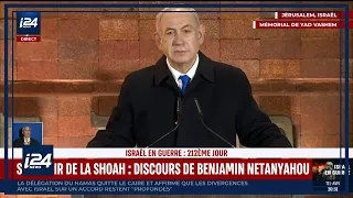 Benjamin Netanyahou commémore les 6 millions de Juifs assassinés en ce jour de Yom Hashoah 2024