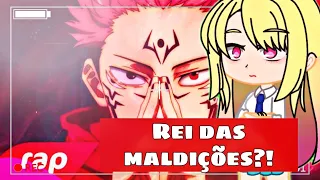 🤴💥Sono Bisque reagindo ao Rap do Itadori/Sukuna//Gojou As//@7minutoz //Gacha club