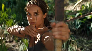 Tomb Raider (2018) - Escape Scene [4K Ultra HD]