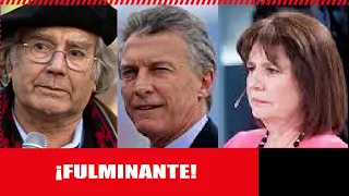 Perez Esquivel:" Hay que juzgar a Macri y Bullrich e investigar lo que pasó con la deuda externa"
