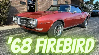 1968 Pontiac Firebird Convertible - 400 #s Match - SOLD