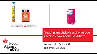 Webinar: Treating anaphylaxis and what you need to know about Benadryl®