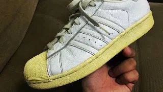 HOW TO UNYELLOW YOUR ADIDAS SUPERSTAR YELLOWISH SOLE? Restoration 101