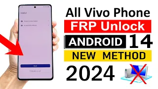 ANDROID 14 :- All Vivo Gmail Account Bypass (without computer) - 100% NEW METHOD 2024