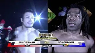 The Highlights of Super Hulk Tournament 2009 for Minowaman vs. Sokoudjou  - Dynamite 2009