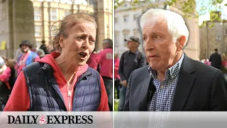 Assisted Dying: Jonathan Dimbleby confronted before MPs debate