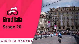 Stage 20 - Winning Moment - Giro d'Italia 2023
