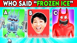 Can You GUESS WHO SAID IT!? *IMPOSSIBLE* (MY SINGING MONSTERS vs GARTEN OF BANBAN 4!)