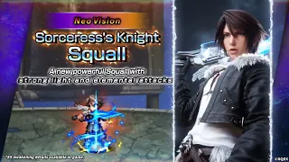 FFBE | Summon Neo Vision Unit, Sorceress's Knight Squall!