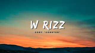 W Rizz-Coby “Cobster” (sped up) I #wrizz I #yt #dj #2023 #epic I #spedup I #speedup I #sick I #new