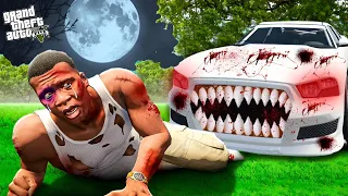 Franklin Car Become A Killer & Kill Franklin & Shinchan in GTA5